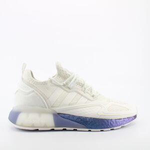 Adidas ZX 2K Boost Mens White Trainer Weiß EU 46.5 / UK 11,5 Adidas ZX 2K Boost Mens White Trainer Weiß EU 46.5 / UK 11,5