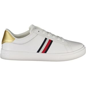 Tommy Hilfiger Leder Lowtop Sneakers Weiß EU40 Tommy Hilfiger Leder Lowtop Sneakers Weiß EU40