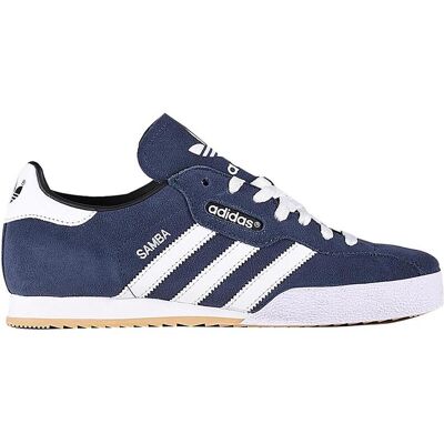 Männer Adidas Turnschuhe Samba Super Wildleder Marine EU 47.5 / UK 12 Männer Adidas Turnschuhe Samba Super Wildleder Marine EU 47.5 / UK 12