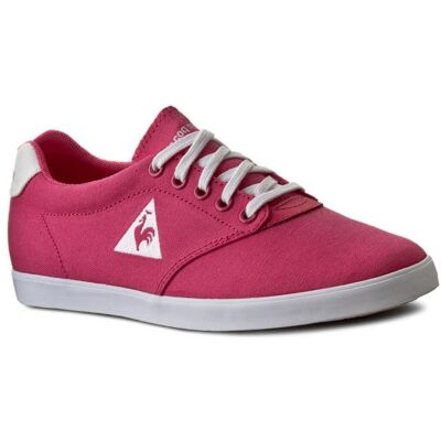 Le Coq Sportif Lamarina Pink Canvas Damenschuhe - Damen Turnschuhe Le Coq Sportif Lamarina Pink Canvas Damenschuhe - Damen Turnschuhe
