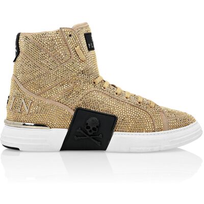 Philipp Plein Hightop-Sneaker Money Kicks Gold EU 38 Philipp Plein Hightop-Sneaker Money Kicks Gold EU 38