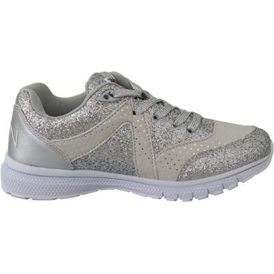 Plein Sport Runner Jasmines Silber Turnschuhe - UK6 Plein Sport Runner Jasmines Silber Turnschuhe - UK6