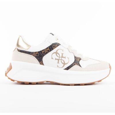 Guess Damen-Sneaker „Luckei“ Weiß EU40 Guess Damen-Sneaker „Luckei“ Weiß EU40