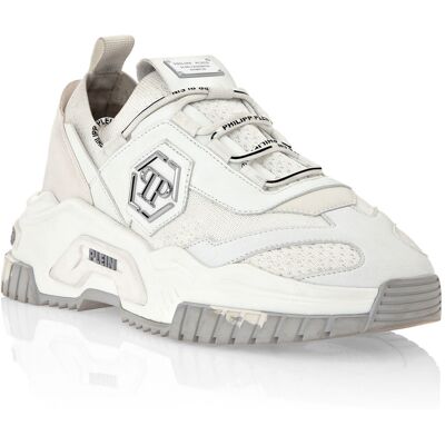Philipp Plein Runner Sneaker Predator Weiß EU44 Philipp Plein Runner Sneaker Predator Weiß EU44