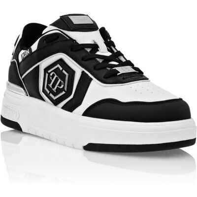 Philipp Plein Sneaker Predator Weiß/Schwarz EU44 Philipp Plein Sneaker Predator Weiß/Schwarz EU44
