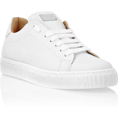 Philipp Plein Low-Top Turnschuhe Weiß EU35 Philipp Plein Low-Top Turnschuhe Weiß EU35