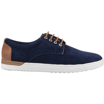 Hush Puppies - "Joey" Sneaker für Herren, Wildleder, Zum Schnüren (Marine) Marine EU 42 / UK 8 Hush Puppies - "Joey" Sneaker für Herren, Wildleder, Zum Schnüren (Marine) Marine EU 42 / UK 8