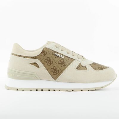 Guess Tresa Sneaker für Herren Beige EU42 Guess Tresa Sneaker für Herren Beige EU42