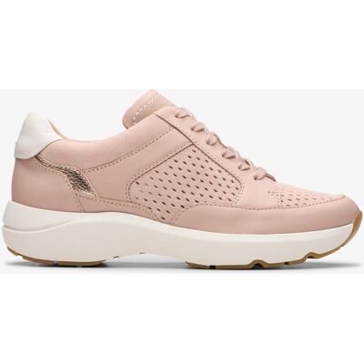 Clarks Tivoli Walk Hellrosa Kombi-Sneaker Rosa EU 42 / UK 8 Clarks Tivoli Walk Hellrosa Kombi-Sneaker Rosa EU 42 / UK 8