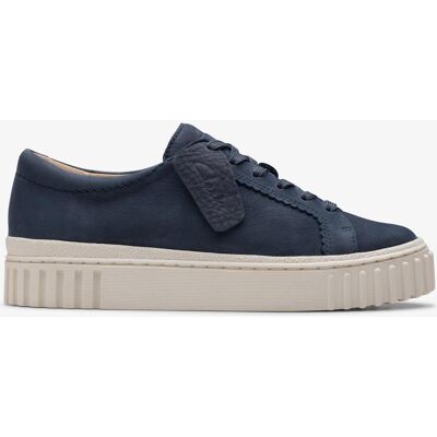 Clarks Mayhill Walk Marine Nubuk-Sneaker Blau EU 38,5 / UK 5,5 Clarks Mayhill Walk Marine Nubuk-Sneaker Blau EU 38,5 / UK 5,5