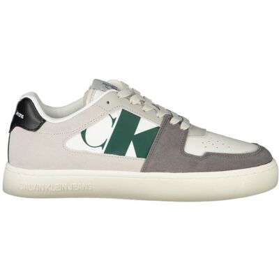 Calvin Klein Monogram Court Sneaker Lowtop Stil Weiß EU44 Calvin Klein Monogram Court Sneaker Lowtop Stil Weiß EU44
