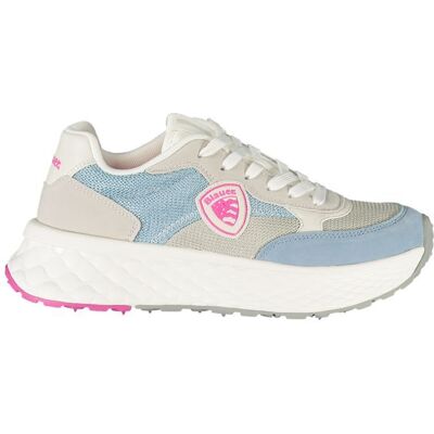 Blauer Azzurro Polyurethan Damen Sneaker Blau US 39 Blauer Azzurro Polyurethan Damen Sneaker Blau US 39