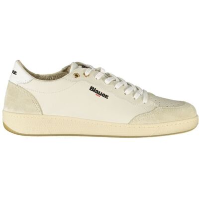 Blauer Bianco Poliuretano Herren Sneaker Weiß EU40 Blauer Bianco Poliuretano Herren Sneaker Weiß EU40