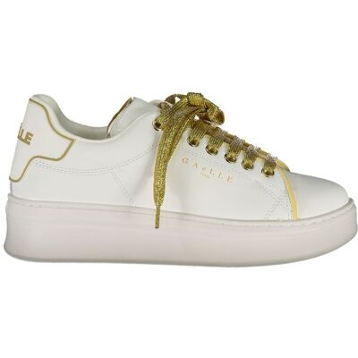 Gaëlle Paris Gaelle Paris Bianco Polyurethan Damen Sneaker Weiß EU35 Gaëlle Paris Gaelle Paris Bianco Polyurethan Damen Sneaker Weiß EU35