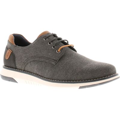 Hush Puppies Herren Schuhe Canvas Memory Foam Bruce grau Grau EU 44.5 / UK 10 Hush Puppies Herren Schuhe Canvas Memory Foam Bruce grau Grau EU 44.5 / UK 10