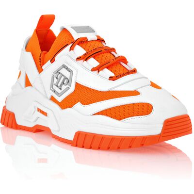 Philipp Plein Low-Top Turnschuhe Predator Weiß EU42 Philipp Plein Low-Top Turnschuhe Predator Weiß EU42