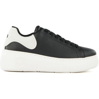 Basket Armani Exchange Femme Signature Schwarz EU 37 Basket Armani Exchange Femme Signature Schwarz EU 37