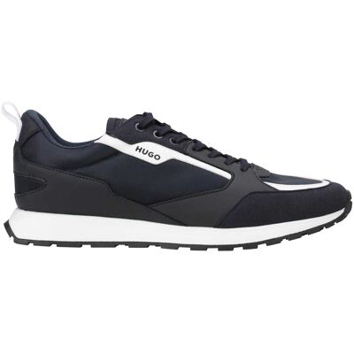 Hugo - "Icelin" Sneaker für Herren, Leder (Marine) Marine EU 43 / UK 9 Hugo - "Icelin" Sneaker für Herren, Leder (Marine) Marine EU 43 / UK 9