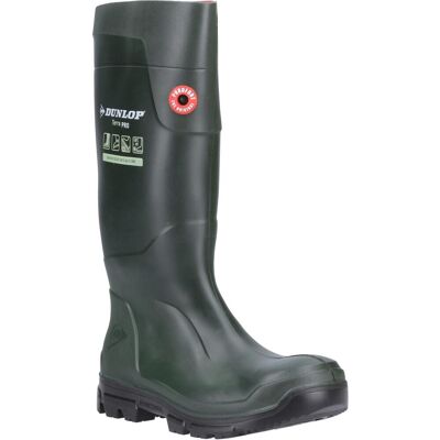 Dunlop - Herren/Damen Unisex Gummistiefel "Terra Pro" (Grün) Grün EU 48.5 / UK 13 Dunlop - Herren/Damen Unisex Gummistiefel "Terra Pro" (Grün) Grün EU 48.5 / UK 13