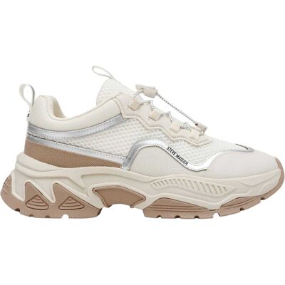 Steve Madden - Sneaker für Damen, Grob flach (Cremefarbe) Creme EU 36 / UK 3 Steve Madden - Sneaker für Damen, Grob flach (Cremefarbe) Creme EU 36 / UK 3