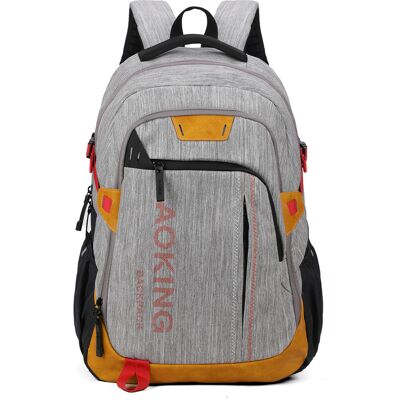 Aoking Rucksack Light Grey Unisex - 34x17x49 cm Aoking Rucksack Light Grey Unisex - 34x17x49 cm