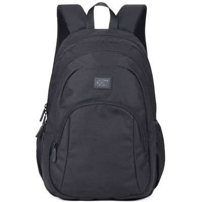 Aoking Unisex Schwarze Nylon Rucksack - Rucksack Aoking Unisex Schwarze Nylon Rucksack - Rucksack