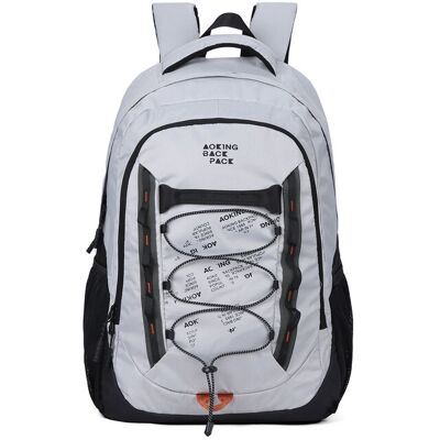 Aoking Grauer Unisex-Rucksack - 34x19,5x47 cm Aoking Grauer Unisex-Rucksack - 34x19,5x47 cm
