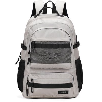 Aoking Rucksack Unisex GREY Grau Einheitsgröße Aoking Rucksack Unisex GREY Grau Einheitsgröße