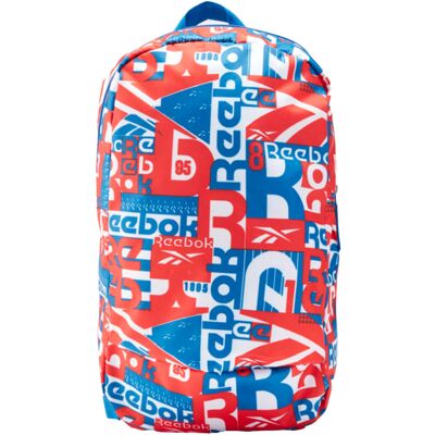 Reebok Kinder/Kindergarten Grafikdruck Rucksack - Orange/Blau - Größe: ONE size Reebok Kinder/Kindergarten Grafikdruck Rucksack - Orange/Blau - Größe: ONE size