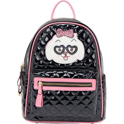 Mymo RUCKSACK RUCKSACK Frauen Schwarz Rosa Schwarz Einheitsgröße Mymo RUCKSACK RUCKSACK Frauen Schwarz Rosa Schwarz Einheitsgröße