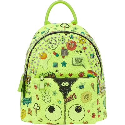 Mymo RUCKSACK RUCKSACK Frauen Neo Green Grün Einheitsgröße Mymo RUCKSACK RUCKSACK Frauen Neo Green Grün Einheitsgröße