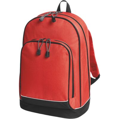 Halfar - Rucksack "City" (Rot) Rot Einheitsgröße Halfar - Rucksack "City" (Rot) Rot Einheitsgröße