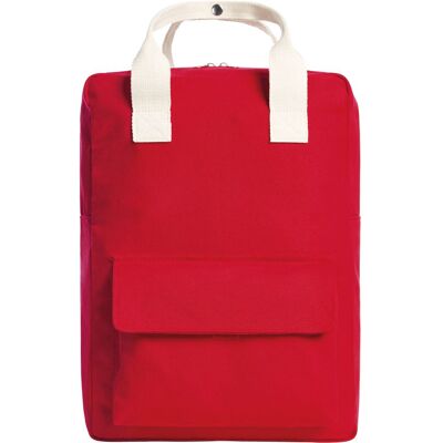 Halfar - Rucksack "Like", Unifarben (Rot) Rot Einheitsgröße Halfar - Rucksack "Like", Unifarben (Rot) Rot Einheitsgröße