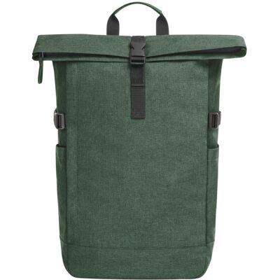 Halfar - "Circle" Rucksack, Recyceltes Polyester (Grün meliert) Grün Einheitsgröße Halfar - "Circle" Rucksack, Recyceltes Polyester (Grün meliert) Grün Einheitsgröße