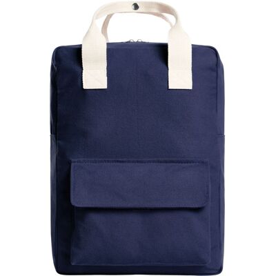 Halfar - Rucksack "Like", Unifarben (Marineblau) Marine Einheitsgröße Halfar - Rucksack "Like", Unifarben (Marineblau) Marine Einheitsgröße