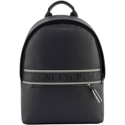 Armani Exchange Herren-Rucksack Signature Craft Schwarz Einheitsgröße Armani Exchange Herren-Rucksack Signature Craft Schwarz Einheitsgröße