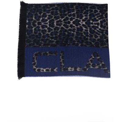 Cavalli Class Herren Blau Wolle Schal Blau Einheitsgröße Cavalli Class Herren Blau Wolle Schal Blau Einheitsgröße