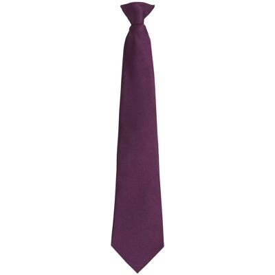 Premier - "Colours Fashion" Krawatte Zum Anklemmen für Herren/Damen Unisex (Violett) Lila Einheitsgröße Premier - "Colours Fashion" Krawatte Zum Anklemmen für Herren/Damen Unisex (Violett) Lila Einheitsgröße
