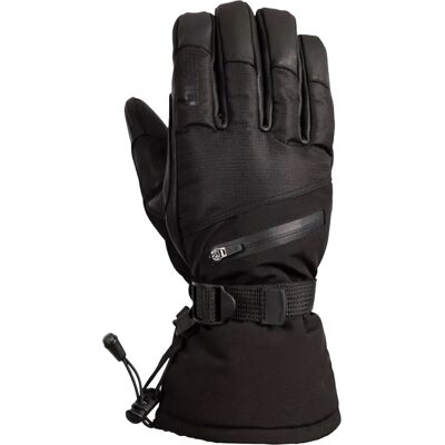 Trespass - Herren/Damen Unisex Skihandschuhe "Edonia DLX", Leder () Schwarz XL Trespass - Herren/Damen Unisex Skihandschuhe "Edonia DLX", Leder () Schwarz XL