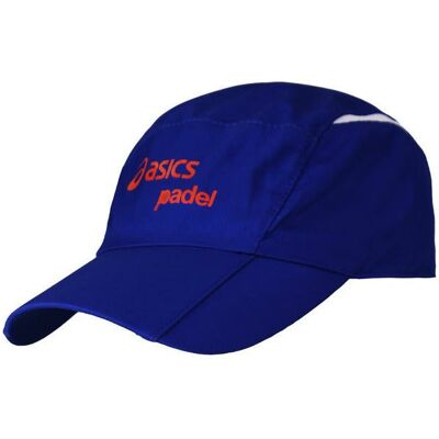 Asics Logo Herren Padel Cap Blau S/M Asics Logo Herren Padel Cap Blau S/M
