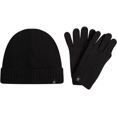 Dare 2B - "Necessity" Hut- und Handschuh-Set für Damen (Schwarz) Schwarz Einheitsgröße Dare 2B - "Necessity" Hut- und Handschuh-Set für Damen (Schwarz) Schwarz Einheitsgröße