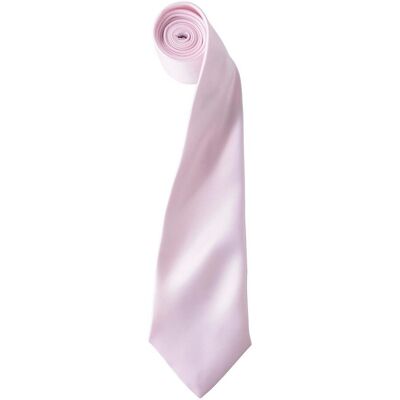 Premier - "Colours Collection" Krawatte (Pink) Rosa Einheitsgröße Premier - "Colours Collection" Krawatte (Pink) Rosa Einheitsgröße
