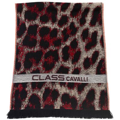 Cavalli Class Männer bordeauxroter Wollschal Rot Einheitsgröße Cavalli Class Männer bordeauxroter Wollschal Rot Einheitsgröße