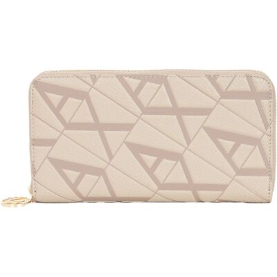 Armani Exchange Damen Essential Geldbörse Beige Einheitsgröße Armani Exchange Damen Essential Geldbörse Beige Einheitsgröße