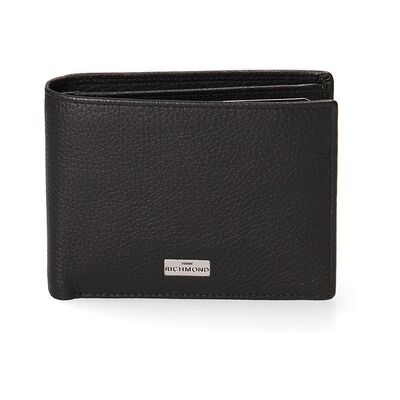John Richmond Geldbörse Männer BLACK Schwarz Einheitsgröße John Richmond Geldbörse Männer BLACK Schwarz Einheitsgröße