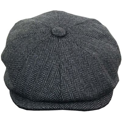 Infinity Leather Herren Peaky Blinders Tweed Gatsby Hut Holzkohle L Infinity Leather Herren Peaky Blinders Tweed Gatsby Hut Holzkohle L