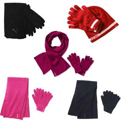 Puma Fundamentals Strick Nike NSW Handschuhe & Schals Unisex Sets Schwarz 2XS Puma Fundamentals Strick Nike NSW Handschuhe & Schals Unisex Sets Schwarz 2XS