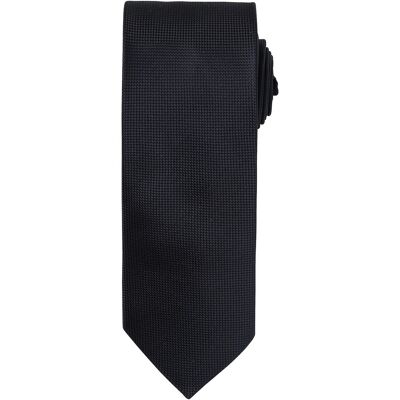 Premier - Krawatte für Herren/Damen Unisex (Schwarz) Schwarz Einheitsgröße Premier - Krawatte für Herren/Damen Unisex (Schwarz) Schwarz Einheitsgröße
