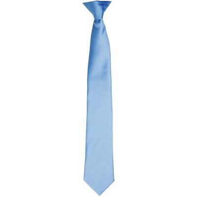 Premier - Krawatte für Herren/Damen Unisex (Mittelblau) Blau Einheitsgröße Premier - Krawatte für Herren/Damen Unisex (Mittelblau) Blau Einheitsgröße