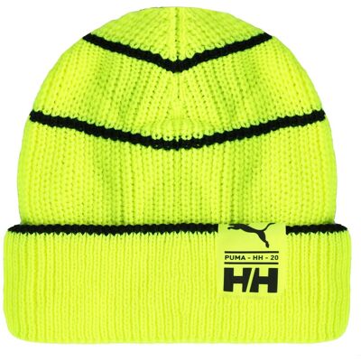 Puma x Helly Hansen Unisex fluoreszierende gelbe Mütze 022864 02 Schwarz Einheitsgröße Puma x Helly Hansen Unisex fluoreszierende gelbe Mütze 022864 02 Schwarz Einheitsgröße